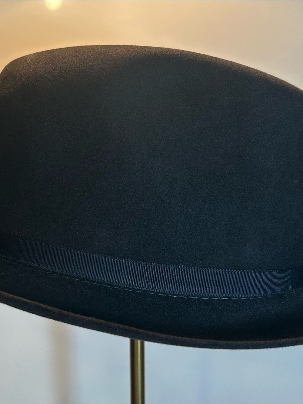 Brooks Brothers Pure Fur Felt Fedora with Grosgrain Band - Size 7 1/4,” 59 - Picture 5 of 11